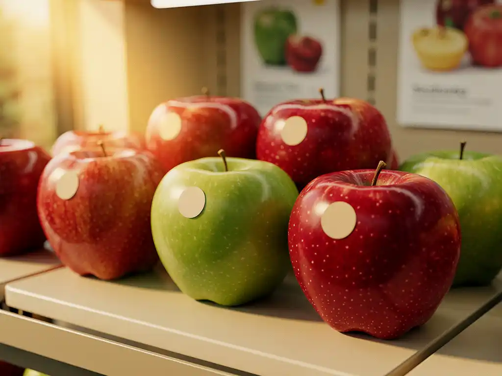 What marketing support is available for licensed apple varieties?