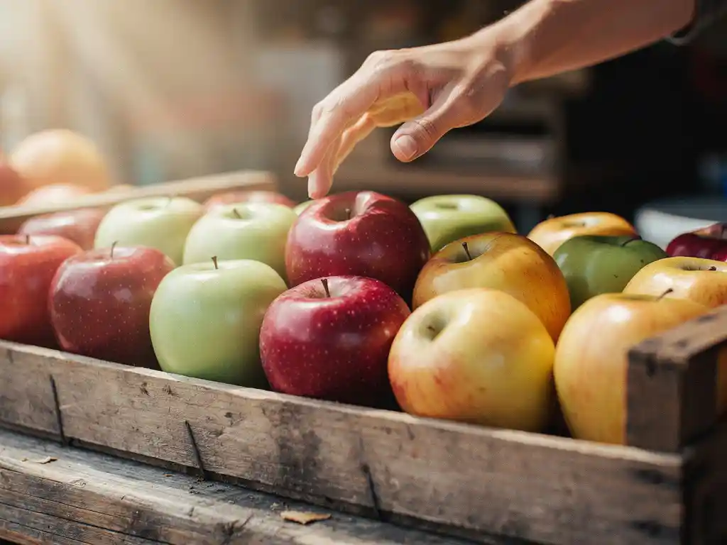 Does apple skin color affect consumer buying decisions?