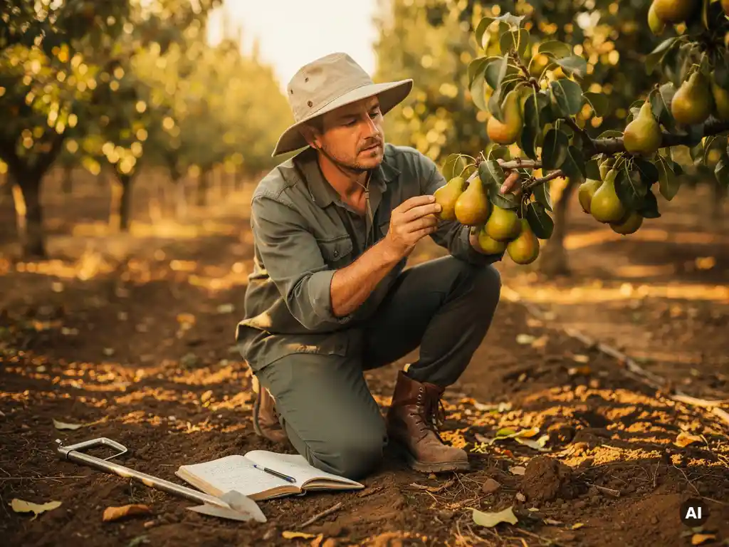 How do I test whether a pear variety suits my region?