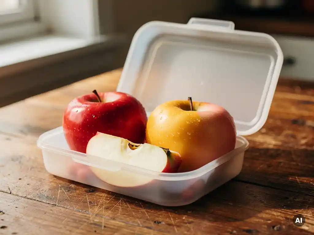 Which apple varieties are ideal for lunchboxes?