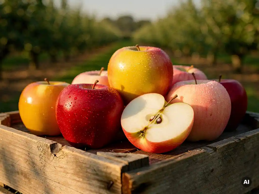 Which apple varieties are suitable as snack fruit?