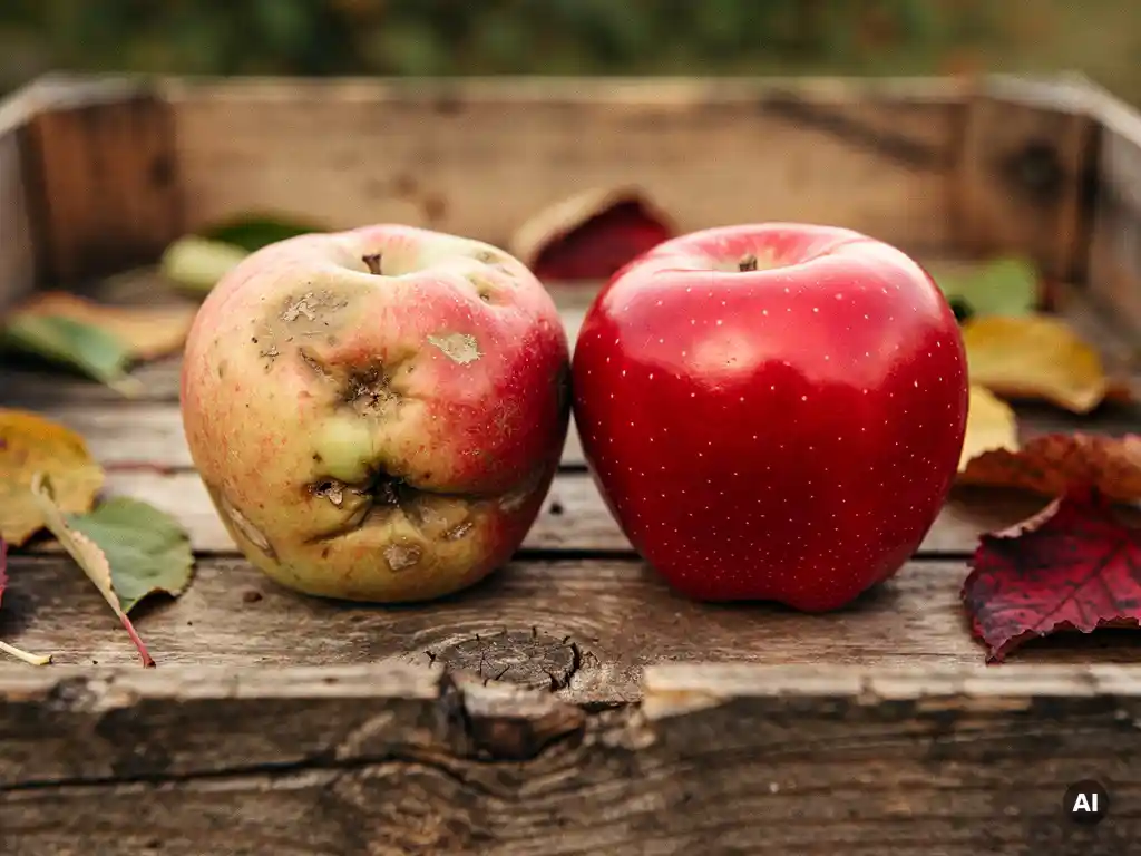 What are the risks of non-uniform fruit varieties for growers?