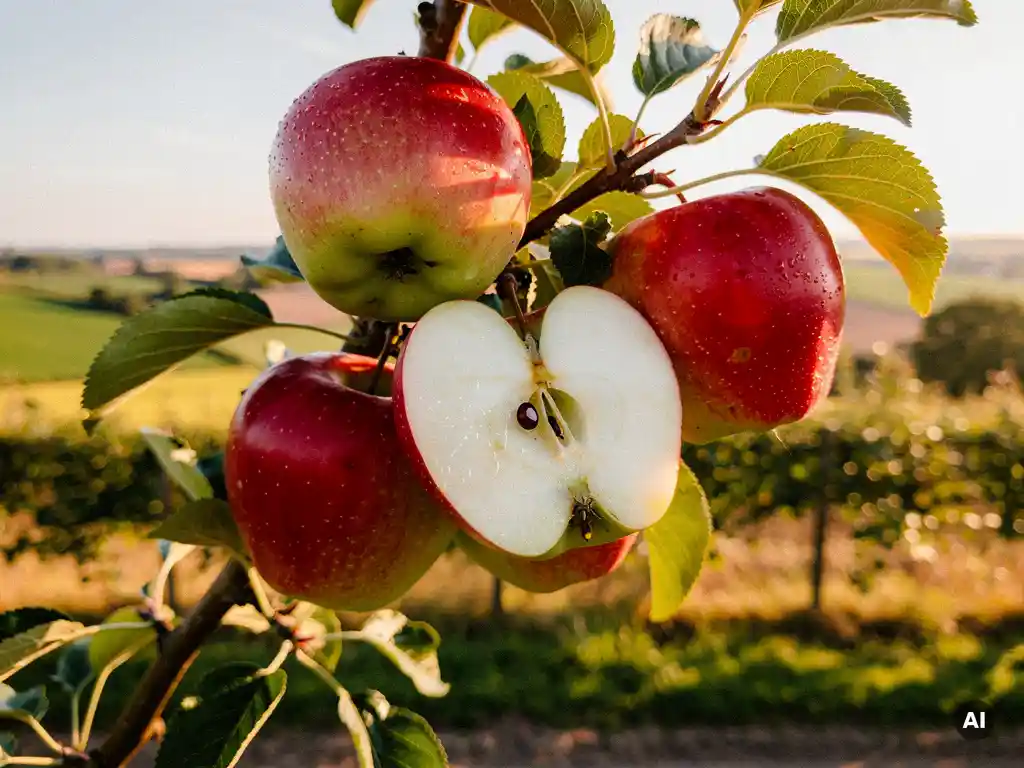 What are climate-adaptive apple varieties from fruit breeders?