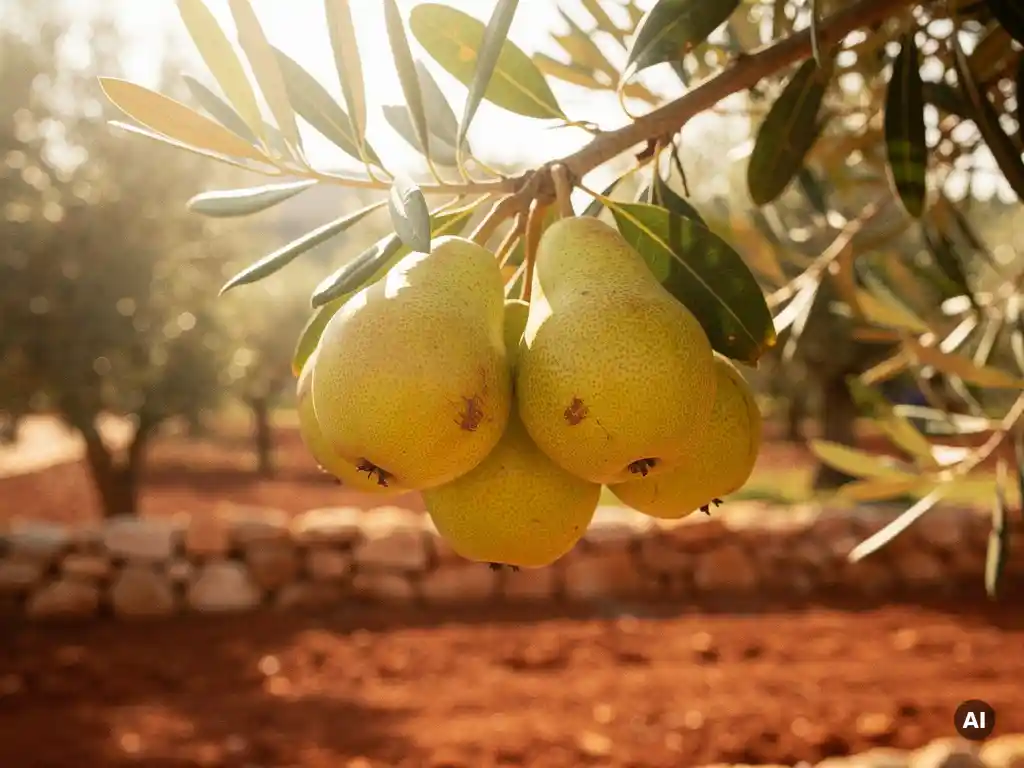 What is the best pear variety for Mediterranean climates?
