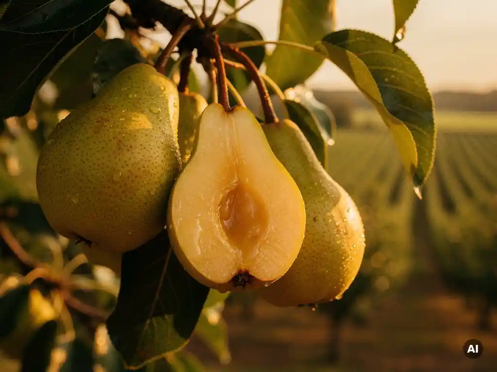 What are climate-adaptive pear varieties?