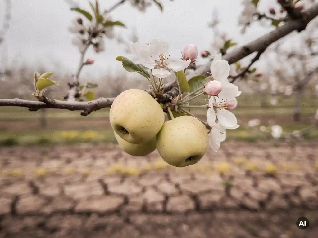 What does insufficient chill units mean for fruit quality?