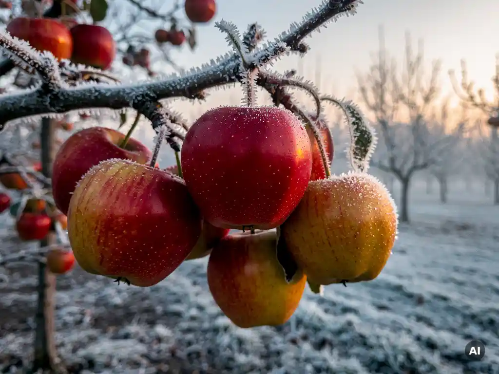 Which apple varieties are an alternative as winter cold decreases?